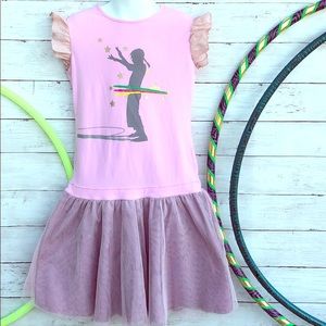 Monsterette Hula Hoop Punk Inspired Pink Dress